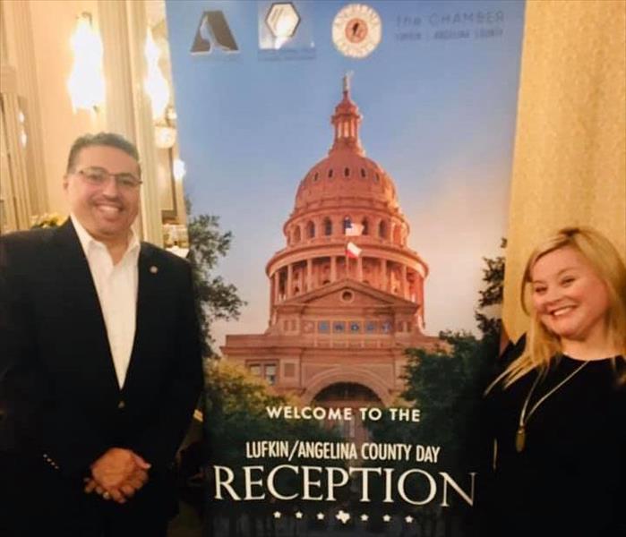 Patrick and Candice attend Lufkin/Angelina County Day at the Capitol in Austin Texas.