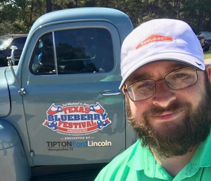 Our SMR with the Tipton Ford Blueberry Festival truck