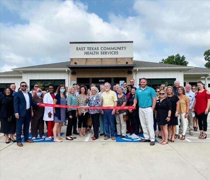 Ribbon cutting for Texas Community Health Clinic