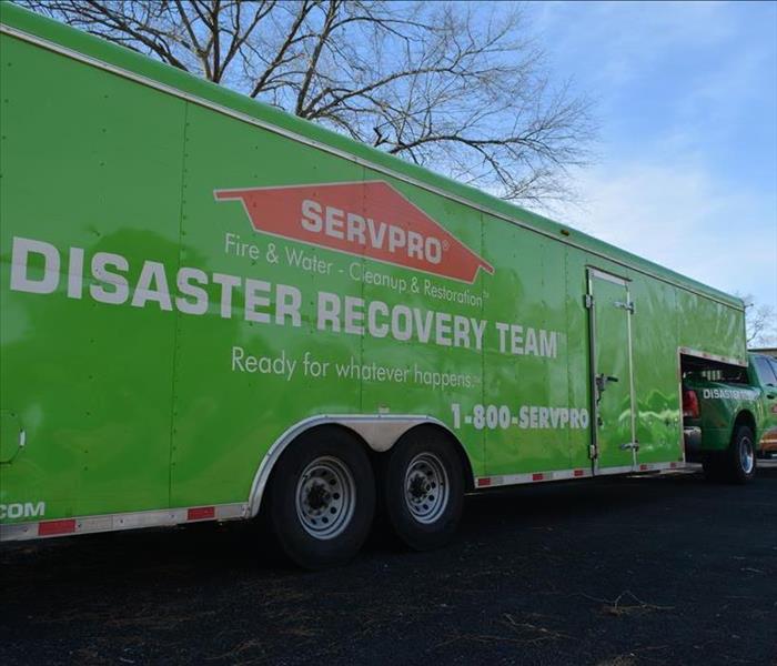 SERVPRO vehicle 