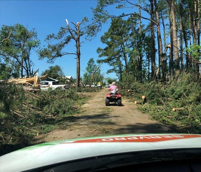 Storm damage from April storms