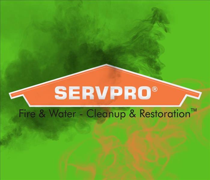 SERVPRO Logo with smoke